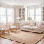 Hillsborough Natural Fibre Sisal Pile Solid Colour Rug-17989123
