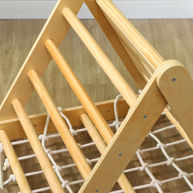 7 in 1 Pikler Triangle Set with Ramp, Arch Ladder, for 18-48 Months