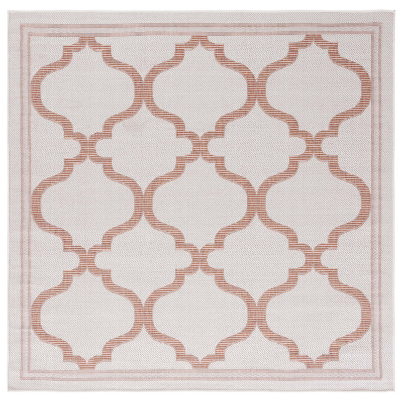 Bermuda Performance Machine Washable Geometric Indoor/Outdoor Area Rug, Square 6'6"