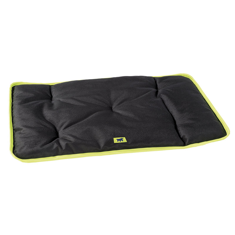 Ferplast Beddings Polyester Pet Bed, Black, 3.5cm H x 79cm W x 108cm D