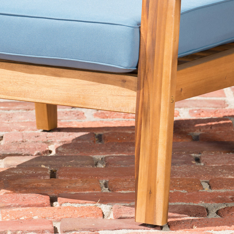 Fauteuil l 27 po Berkley, Bleu