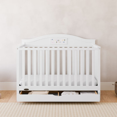 Story Customizable 5-In-1 Convertible Crib With Drawer