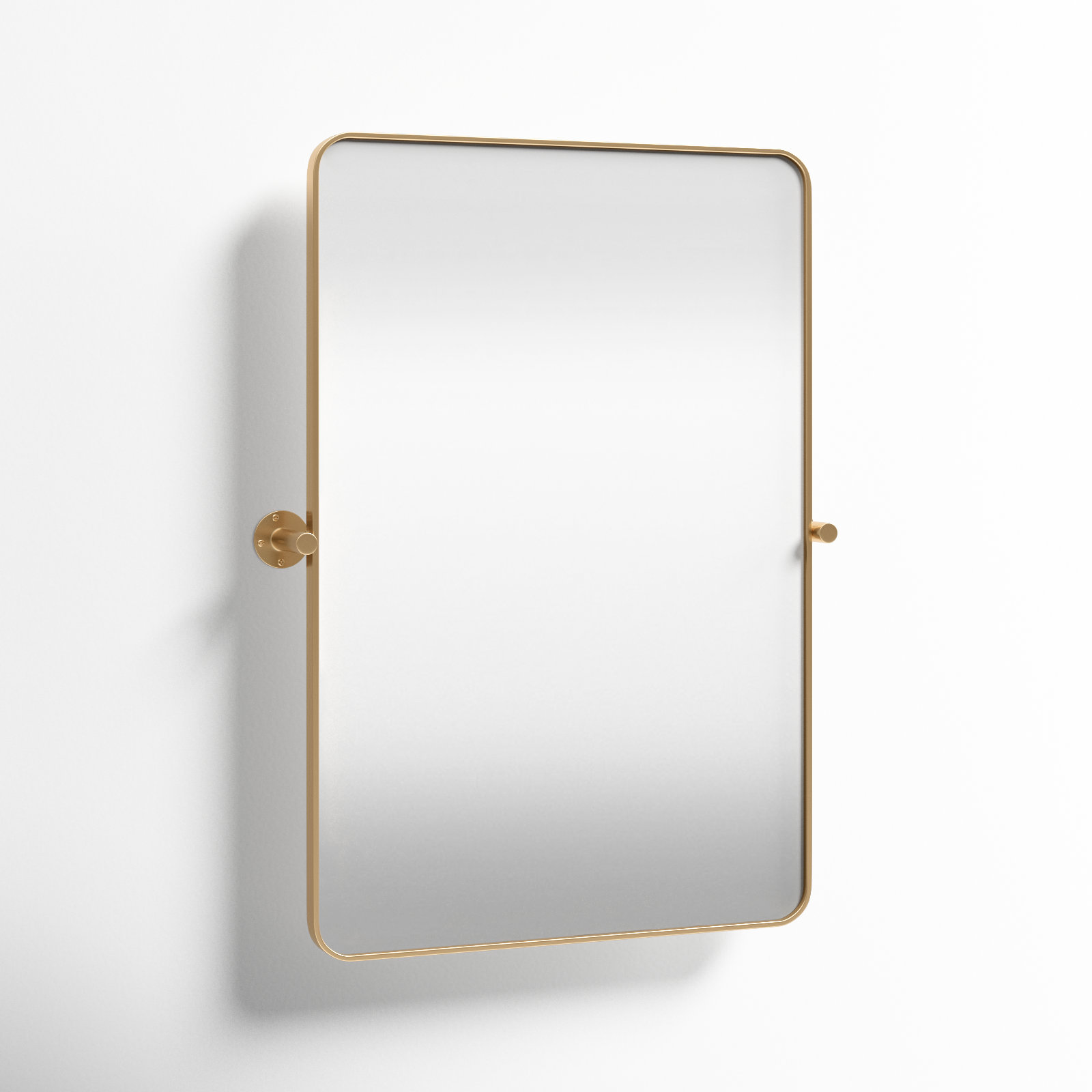 Evvie 24" Accent Mirror, Gold