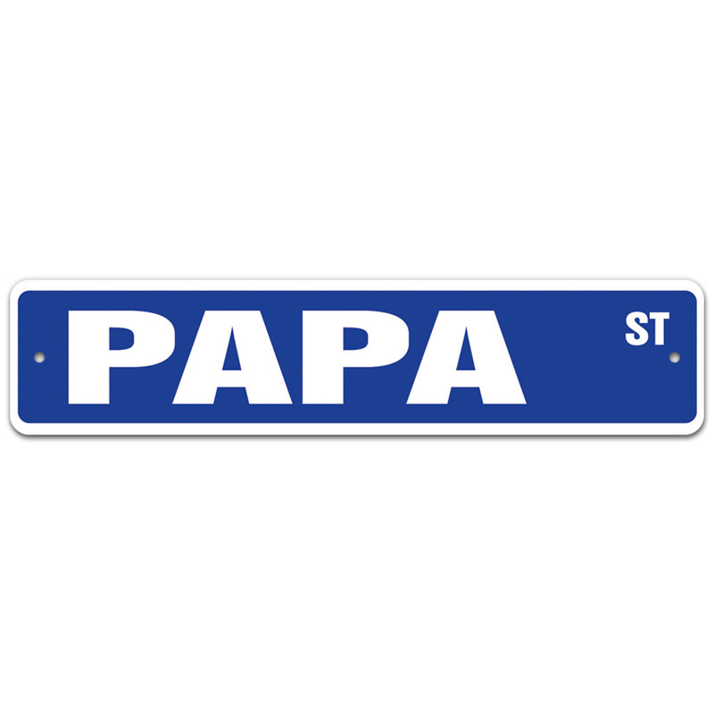 Plaque de rue Solana, H 7 po x l 30 po x P 0,1 po
