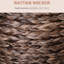 Soft Cushioned Elevated Cat House Bed, Basket, Egg Chair, 23.5" H, Grey Handwoven Indoor With Cushion, Chair