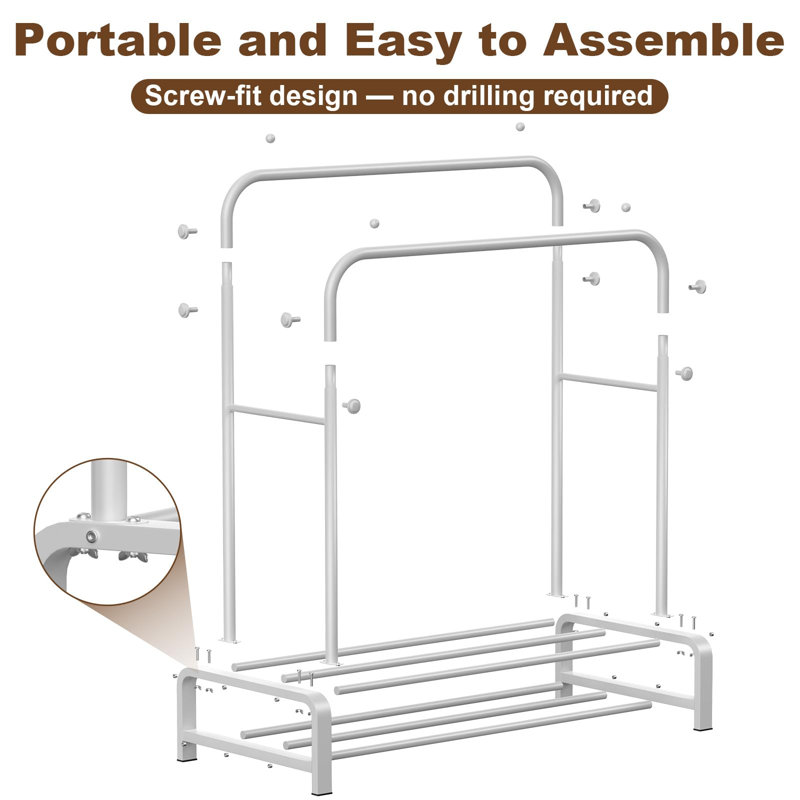 110 cm Clothes Rack