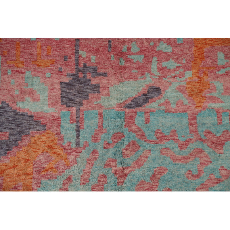Tapis oriental abstrait Gabbeh 5 x 6