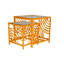 Swirl Glass Nesting End Table-776610720
