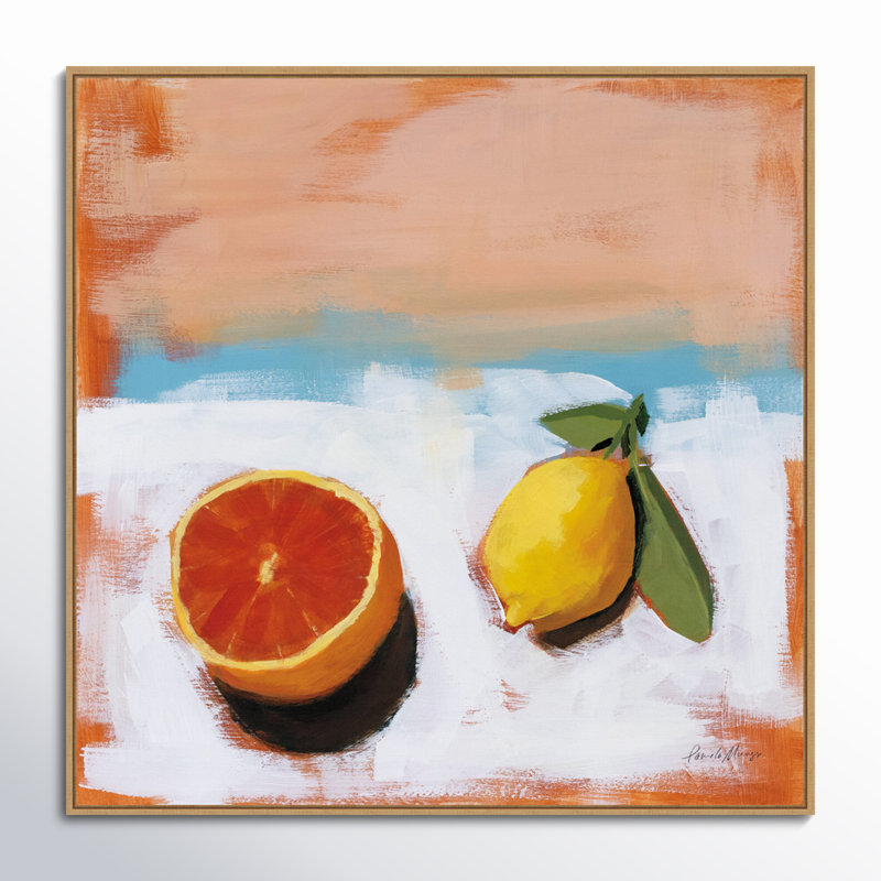 «Archbell Fruit And Cheer I», reproduction encadrée sur toile par Archbell, H 30 po x l 30 po x P 2 po
