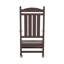 Chaise berçante en plastique Laguna pour l'extérieur Laguna-1240043753