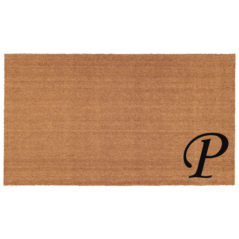 Tapis d'entrée antidérapant Zebrowski, Rectangle 2 pi x 3 pi, P