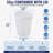 BPA-Free Deli Food Storage Containers with Lids, Microwave & Freezer Safe, 32 oz, 24 Count