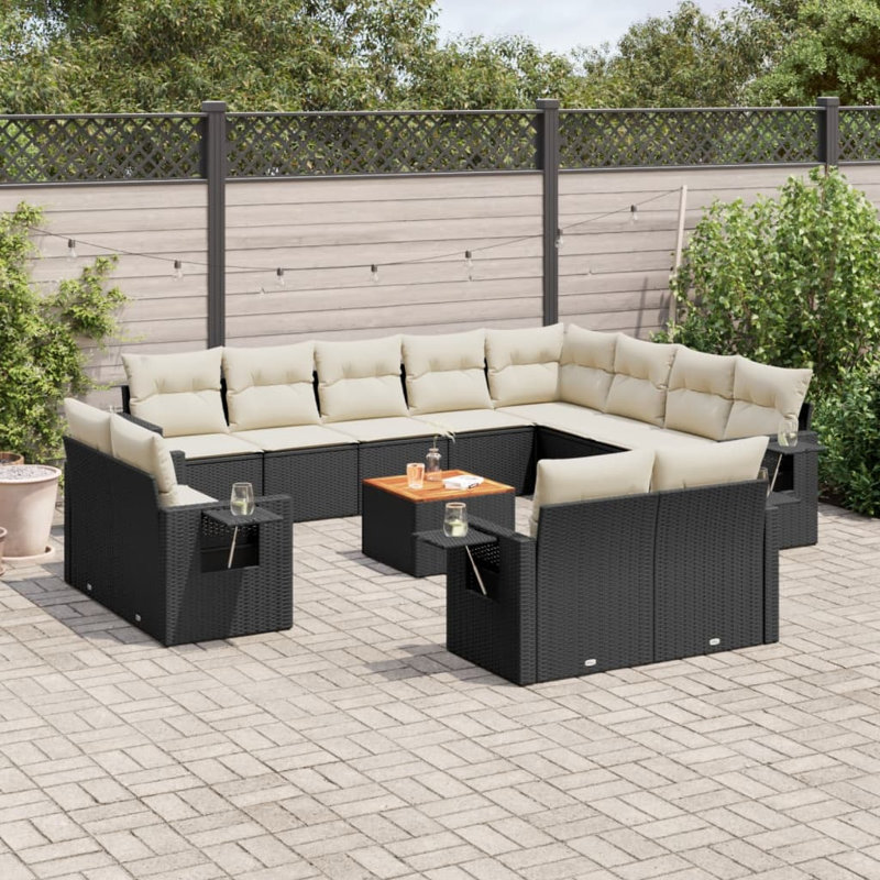 Ensemble de canapé de jardin Vidaxl gris