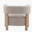 Fauteuil d'appoint rembourré Boucle
