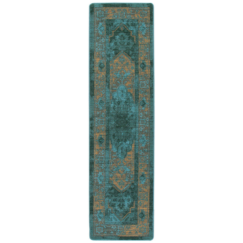 Tapis oriental Goutier, Tapis de couloir 2 pi 1 po x 7 pi 8 po