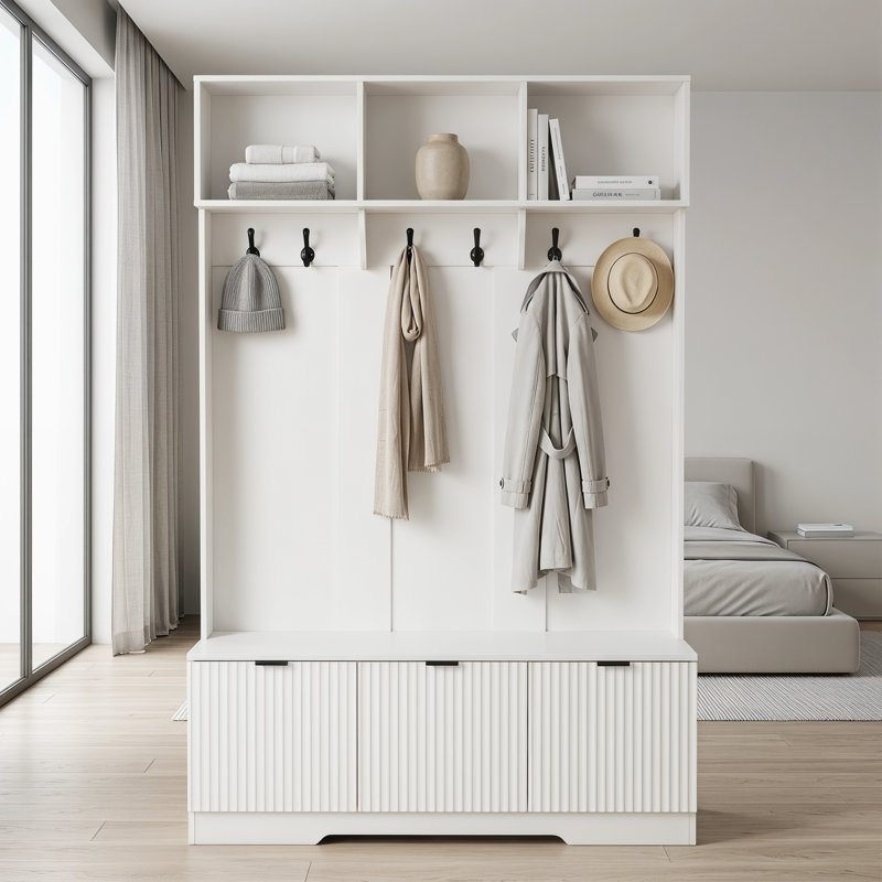 Portemanteau 49,6 po 5-en-1