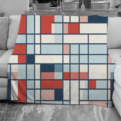 Couverture polaire Opanak Mondrian