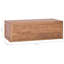 Armoire de rangement murale en bois massif