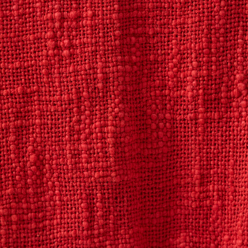  Jeté 50 po x 60 po , Rouge