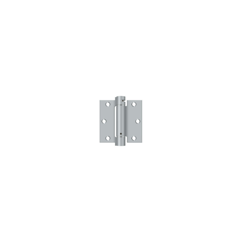 64'' x 64'' Steel Surface Mount Hinge, Brushed Chrome