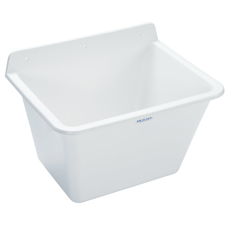 Utilatub 22'' L x 17'' W Wall Laundry Sink