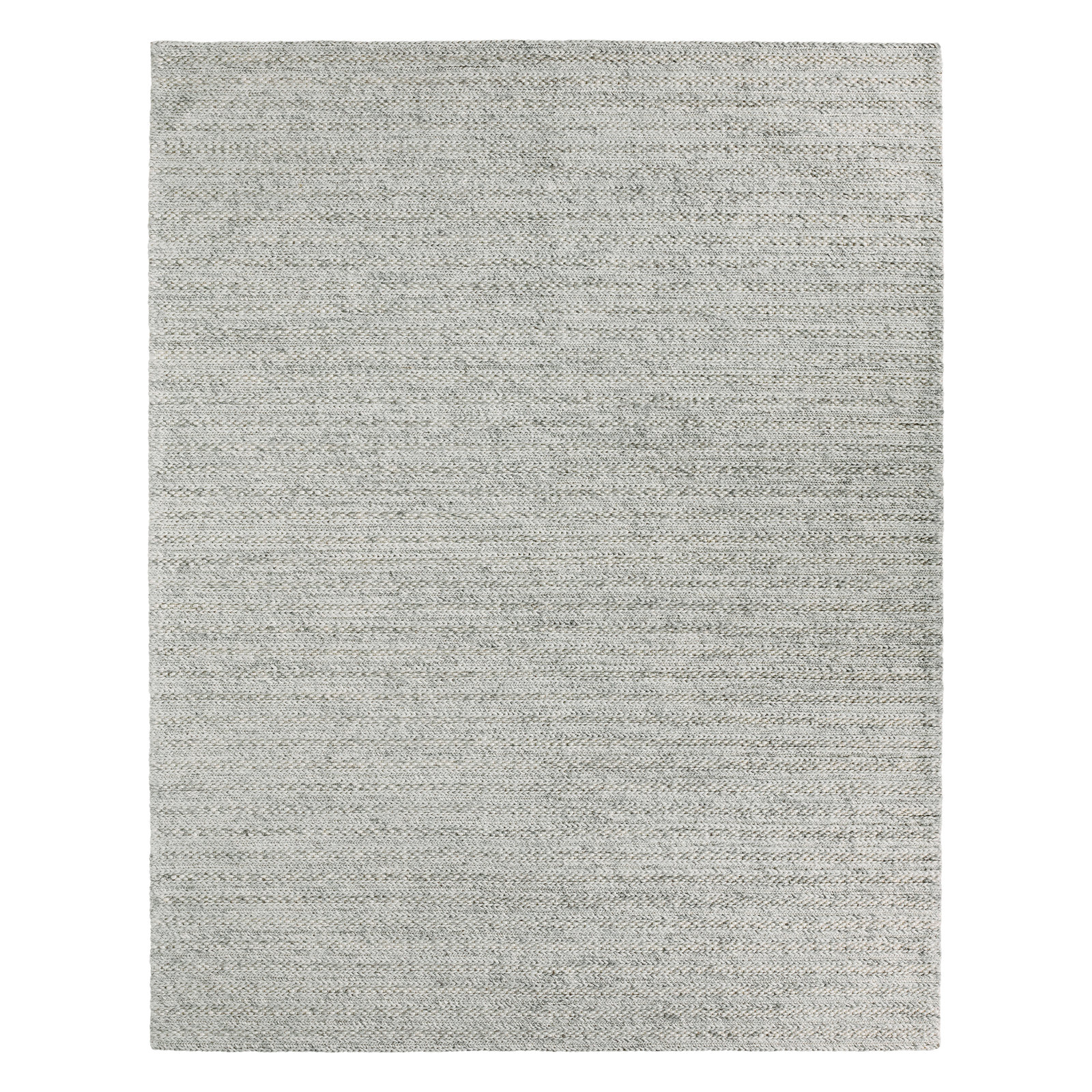 Kentley Handmade Wool Chateau Gray/Almond Milk Rug, Rectangle 10' x 14'