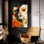 Art mural en verre «Celestial Gold Fish» par Momart-954344808