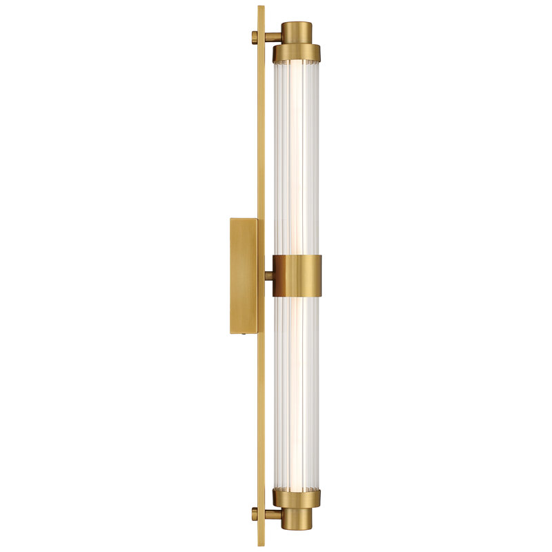 Meuble-lavabo à 3 lumières Julia Julia - finition laiton brossé antique, Antique Brushed Brass