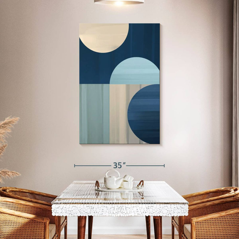 Avery Blue II, 48" H x 32" W