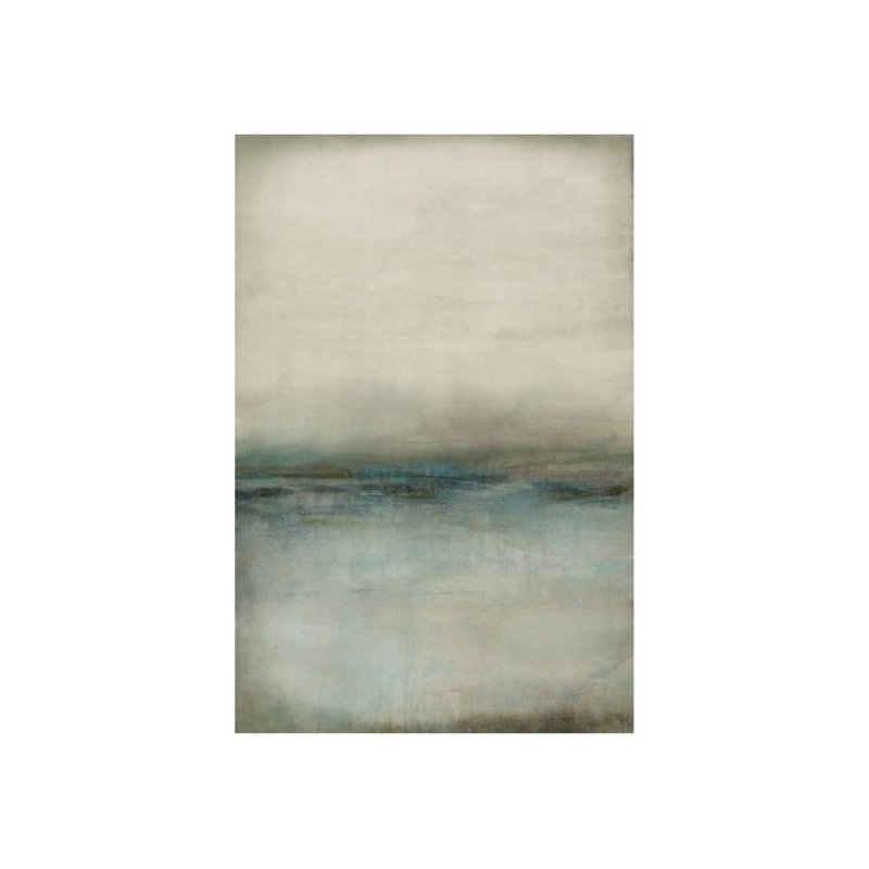 Silent Morning Print by Mari Urasawa, 54" H x 36" W x 1.5" D, Glass Coat