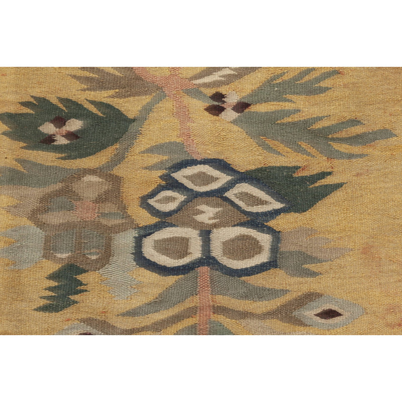 Antique One-of-a-Kind Rectangle 5'10" X 8'10" Hand Knotted Area Rug