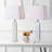 Ensemble de lampes de table 29 po Crew Park Seashell