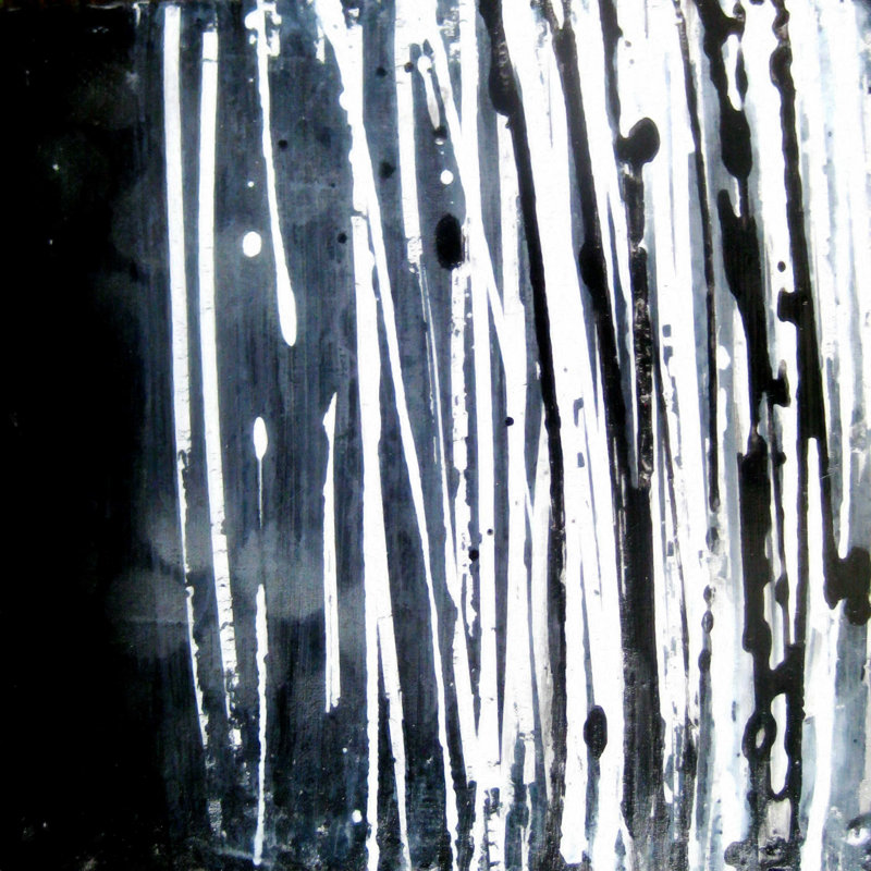 «Branchville Sophia Buddenhagen White Lines», reproduction sur toile tendue, H 30 po x l 30 po, Oui