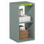 Organisateur de rangement cubique à dossier ouvert Furinno, 6 cubes, vert sauge-584359495-584359501