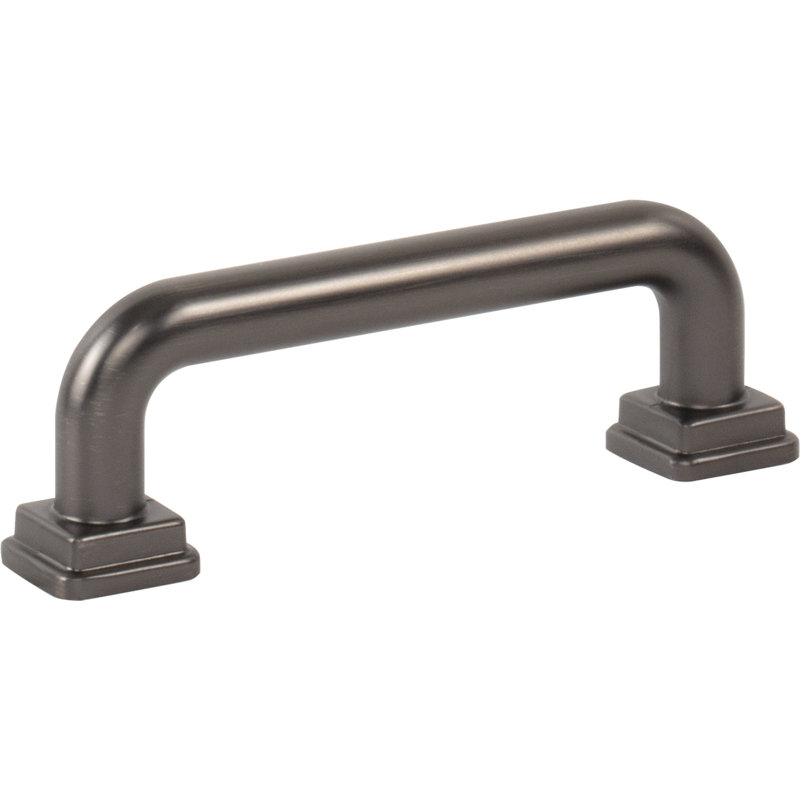 Slate 3" Center-to-Center Arch Bar Pull with Mounting Hardware