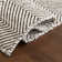 Azarian Geometric Diamond Handmade Tufted Wool Ivory/Black Rug