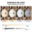 Wall Mounted Fan Dimmable Ceiling Fan With Remote Included