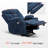 Wide Power Recliner Lift Chair with Extended Footrest For Big People, Fabric-552791340