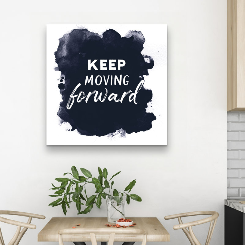 Keep moving forward - 32"x32" art on canvas