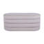 Banc avec rangement en velours