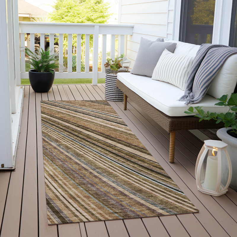Tapis Chayden avec envers antidérapant, Tapis de couloir 2 pi 3 po x 7 pi 6 po
