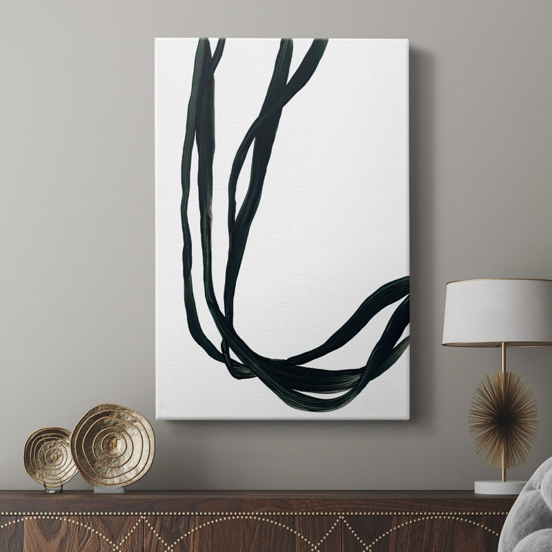 Onyx Ribbon II - galerie tendue sur mesure Cavas, H 18 po x l 12 po
