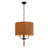 Secret Agent 3-Light Shaded Drum Pendant-1663747641-1663747640