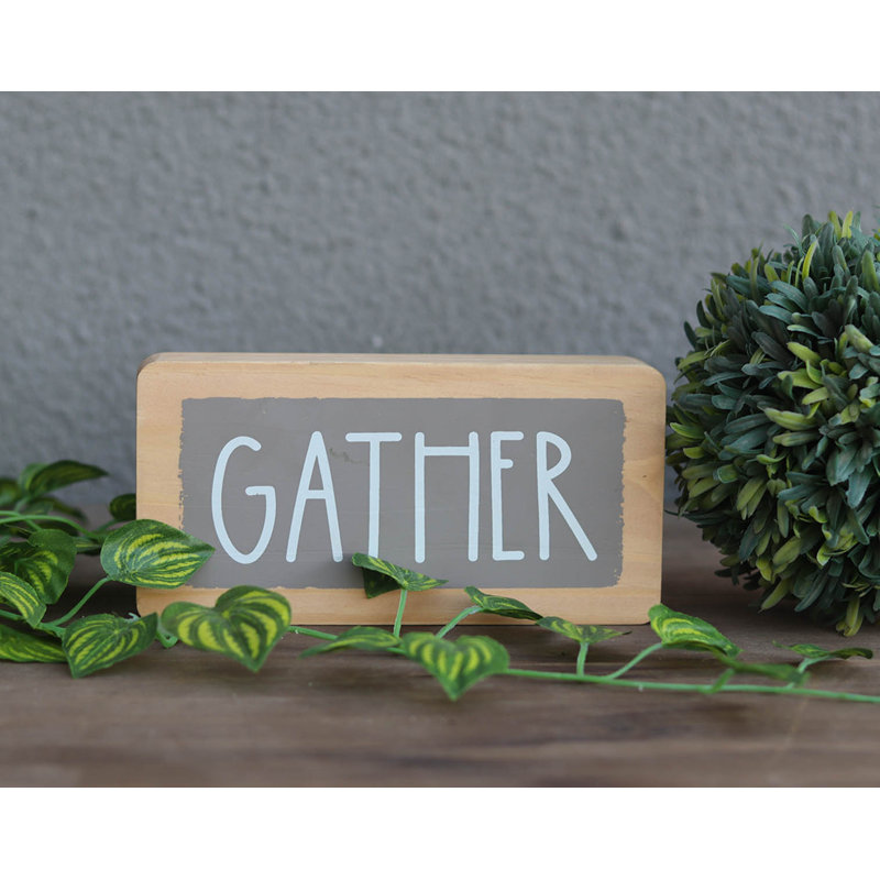 Bloc de bois naturel Delaune Gather