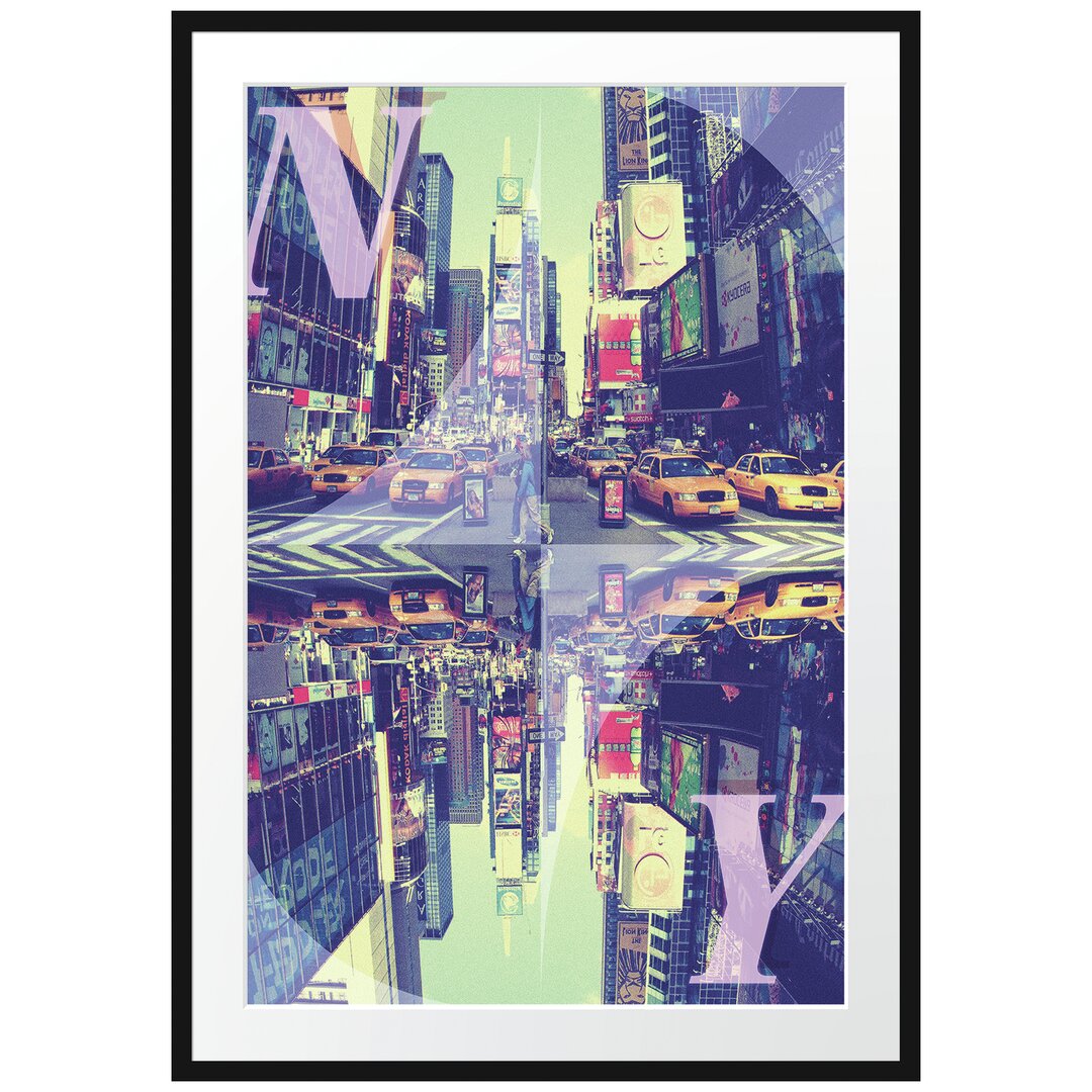 Gerahmtes Poster Ny Tee