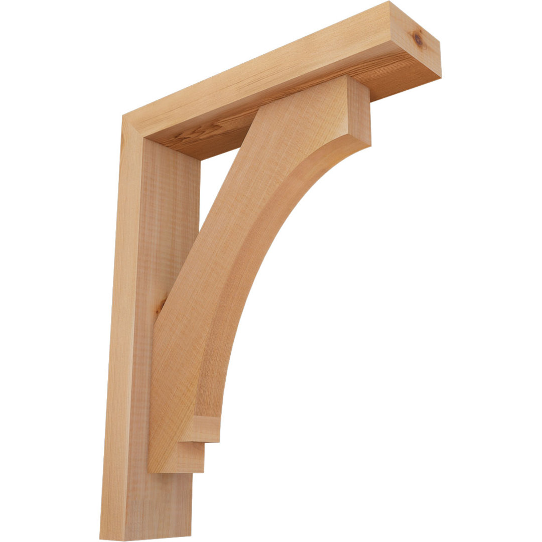 Imperial Block Bracket w/ Offset Brace Ekena Millwork Size (Height x 