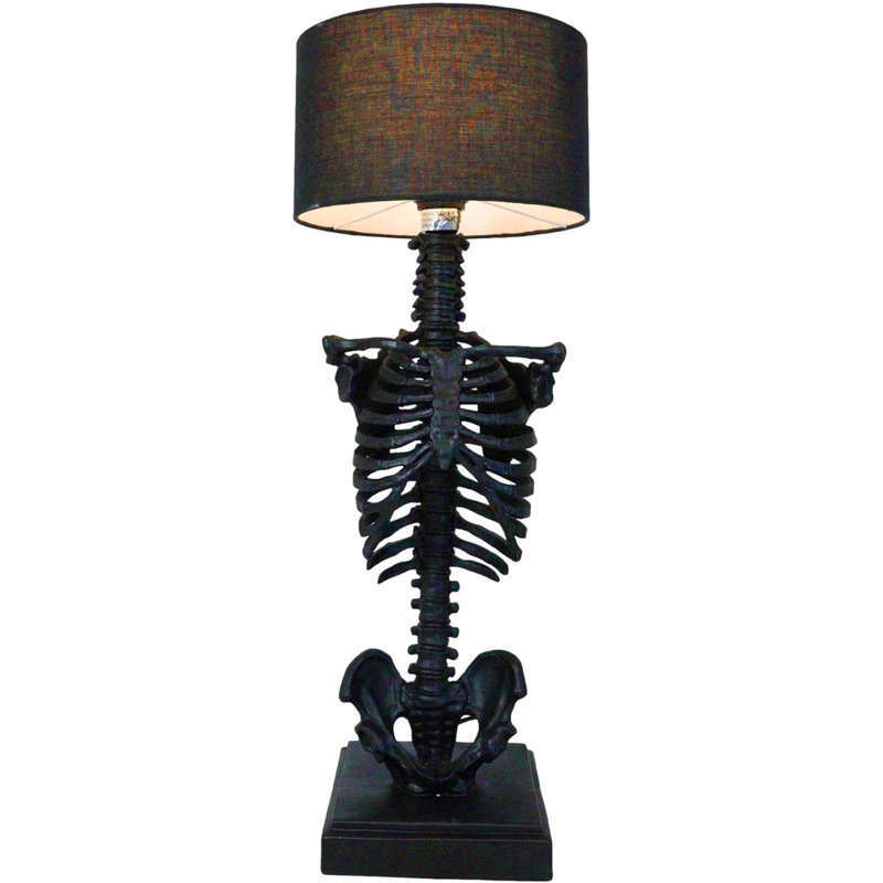 Lampe de table gothique Ossuary