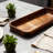 Handcrafted Walnut Wood Tray - Elegant Jewelry Display, Tea Ceremony Serving Plate, Entryway Decor Organizer - Luxury Home Decorative Tray