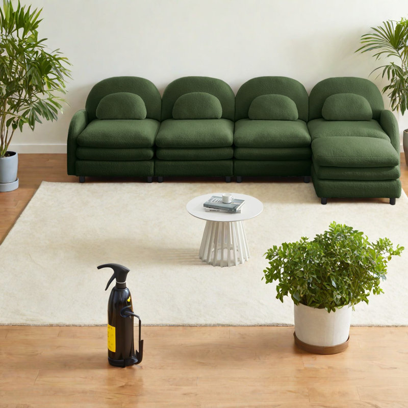 Canapé modulaire moderne 4 places Teddy Cloud Comfort, Teddy