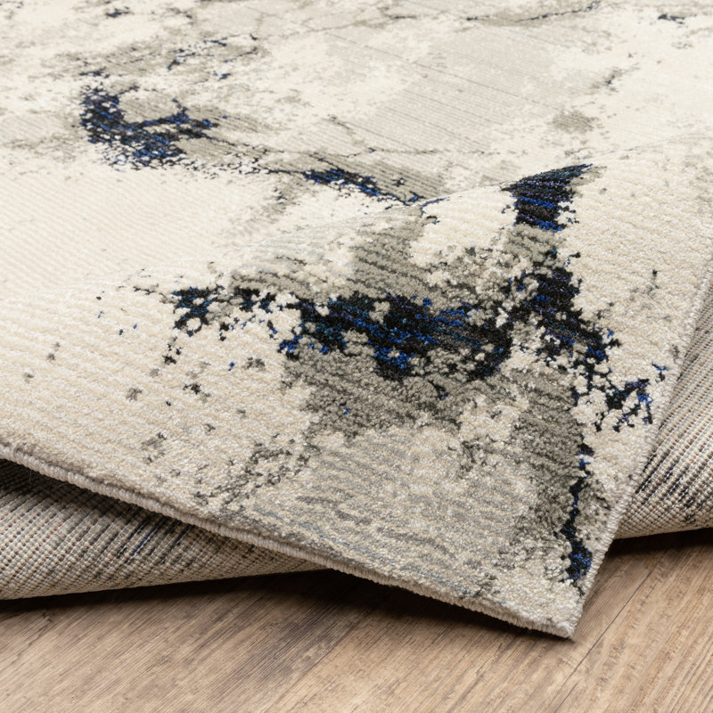 Ronny Abstract Rug, Rectangle 8'6" x 11'7"